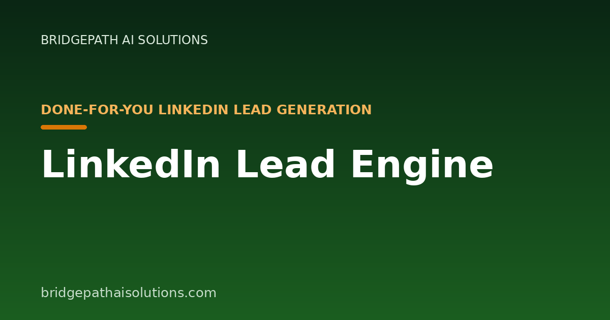LinkedIn Lead Engine