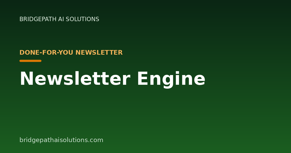 Newsletter Engine